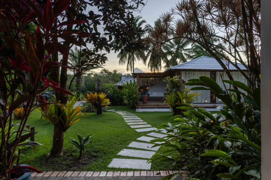O jardim